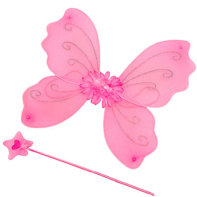 Крылья бабочки розовые - интернет-магазин карнавальных костюмов ВМАСКАХ.РФ