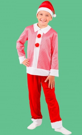Карнавальный костюм детский Санта Николас - интернет-магазин карнавальных костюмов ВМАСКАХ.РФ