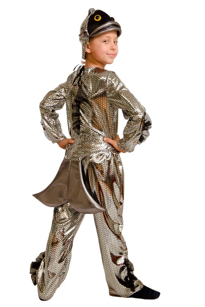 Карнавальный костюм детский Рыбка мальчик - интернет-магазин карнавальных костюмов ВМАСКАХ.РФ