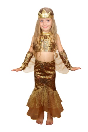 Карнавальный костюм детский Золотая рыбка №1 - интернет-магазин карнавальных костюмов ВМАСКАХ.РФ