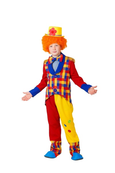 Карнавальный костюм детский Клоун Степа - интернет-магазин карнавальных костюмов ВМАСКАХ.РФ