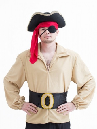 Пират со шляпой взрослый - интернет-магазин карнавальных костюмов ВМАСКАХ.РФ
