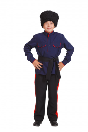 Карнавальный костюм детский Казак мальчик - интернет-магазин карнавальных костюмов ВМАСКАХ.РФ