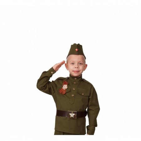 Карнавальный костюм Солдат малютка набор - интернет-магазин карнавальных костюмов ВМАСКАХ.РФ