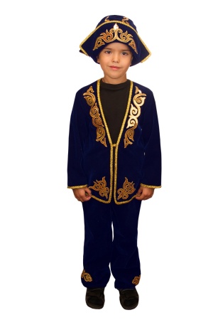 Карнавальный костюм детский Казахский мальчик - интернет-магазин карнавальных костюмов ВМАСКАХ.РФ