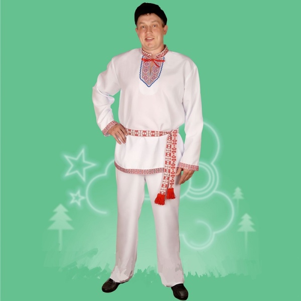 Карнавальный костюм Фино-угорский мужчина - интернет-магазин карнавальных костюмов ВМАСКАХ.РФ