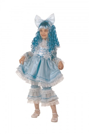 Карнавальный костюм Кукла Мальвина - интернет-магазин карнавальных костюмов ВМАСКАХ.РФ