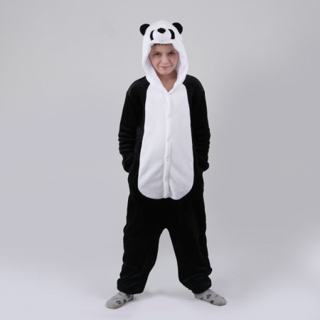 Кигуруми «Панда», рост 130 см - интернет-магазин карнавальных костюмов ВМАСКАХ.РФ