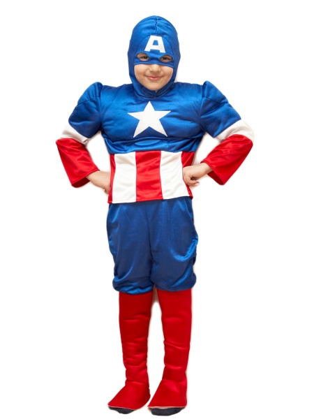 Капитан Америка - интернет-магазин карнавальных костюмов ВМАСКАХ.РФ