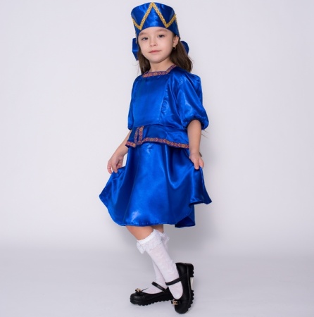 Плясовой Кадриль синий (малый) - интернет-магазин карнавальных костюмов ВМАСКАХ.РФ