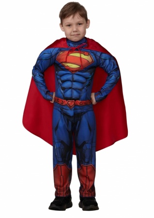 Карнавальный костюм супермен с мускулами - интернет-магазин карнавальных костюмов ВМАСКАХ.РФ