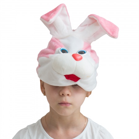Шапка Кролик девочка - интернет-магазин карнавальных костюмов ВМАСКАХ.РФ