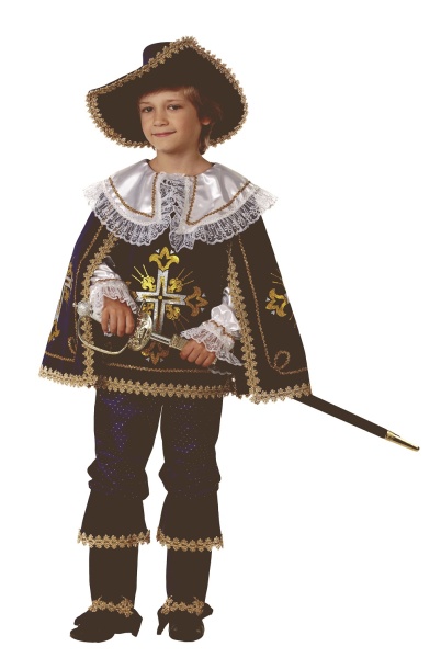 Детские костюмы мушкетера для детей купить в Воронеже в интернет-магазине ЕлкиТорг