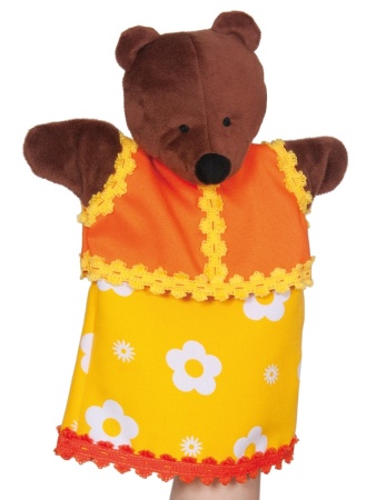 Кукла - перчатка Медведица - интернет-магазин карнавальных костюмов ВМАСКАХ.РФ