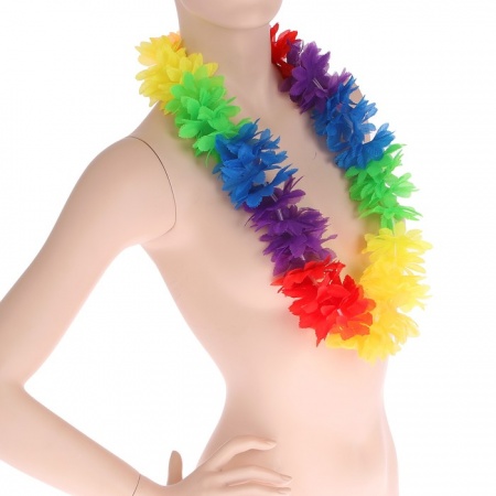 Гавайское ожерелье «Ассорти» - интернет-магазин карнавальных костюмов ВМАСКАХ.РФ