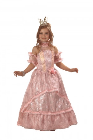 Карнавальный костюм Золушка-Принцесса розовая - интернет-магазин карнавальных костюмов ВМАСКАХ.РФ