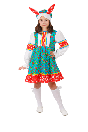 Карнавальный костюм детский Зайка Зина - интернет-магазин карнавальных костюмов ВМАСКАХ.РФ