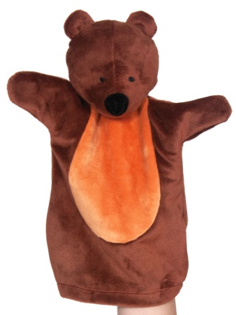 Кукла - перчатка Медвежонок бурый - интернет-магазин карнавальных костюмов ВМАСКАХ.РФ