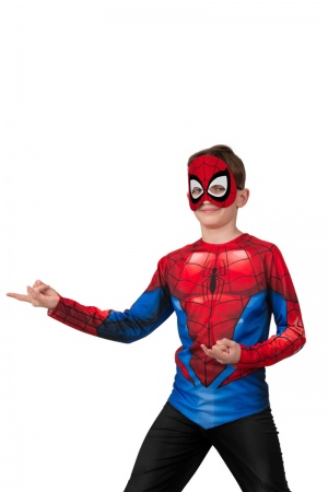 Карнавальный костюм  Человек Паук (без мускулов) - интернет-магазин карнавальных костюмов ВМАСКАХ.РФ