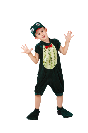 Карнавальный костюм детский Лягушонок - интернет-магазин карнавальных костюмов ВМАСКАХ.РФ