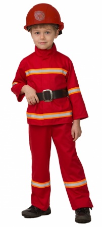 Карнавальный костюм Пожарный - интернет-магазин карнавальных костюмов ВМАСКАХ.РФ