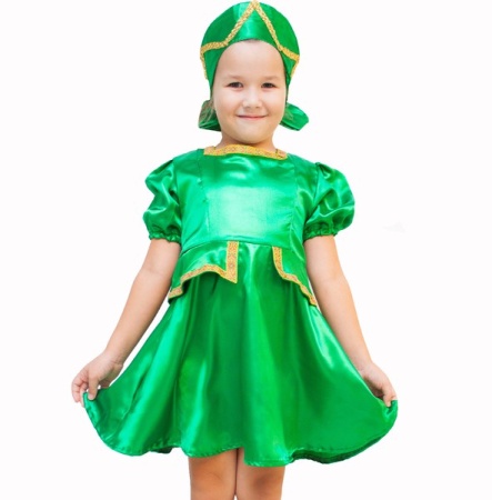 Плясовой Кадриль зеленый (малый) - интернет-магазин карнавальных костюмов ВМАСКАХ.РФ
