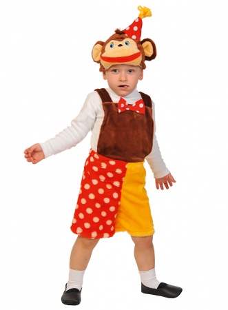 Шимпанзёнок из цирка плюш - интернет-магазин карнавальных костюмов ВМАСКАХ.РФ