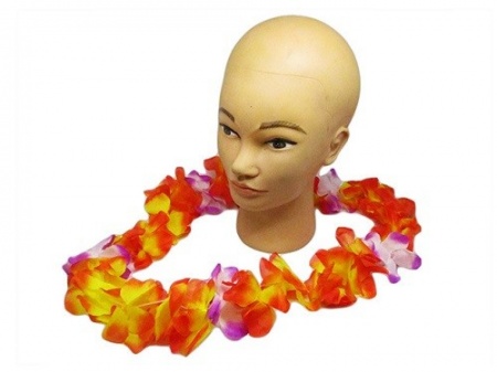 Ожерелье Гавайское мини - интернет-магазин карнавальных костюмов ВМАСКАХ.РФ