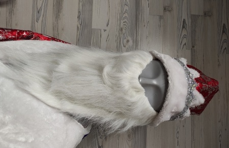 Борода длинная Дед Мороз - интернет-магазин карнавальных костюмов ВМАСКАХ.РФ