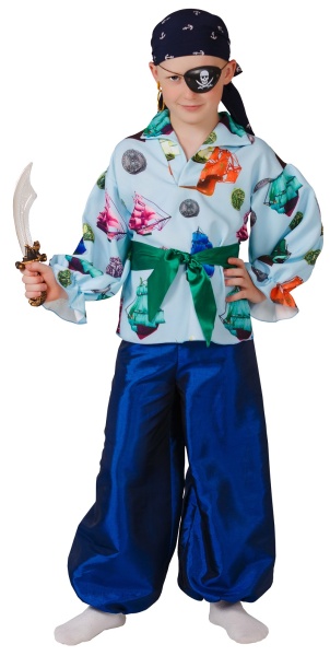 Карнавальный костюм детский пират Джек - интернет-магазин карнавальных костюмов ВМАСКАХ.РФ