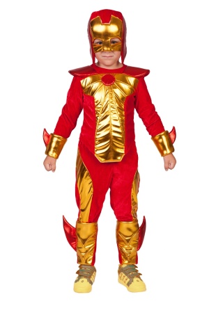 Карнавальный костюм детский АэроМен красный - интернет-магазин карнавальных костюмов ВМАСКАХ.РФ