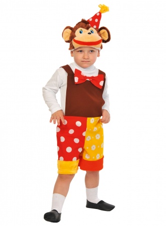 Шимпанзёнок из цирка ткань-плюш - интернет-магазин карнавальных костюмов ВМАСКАХ.РФ