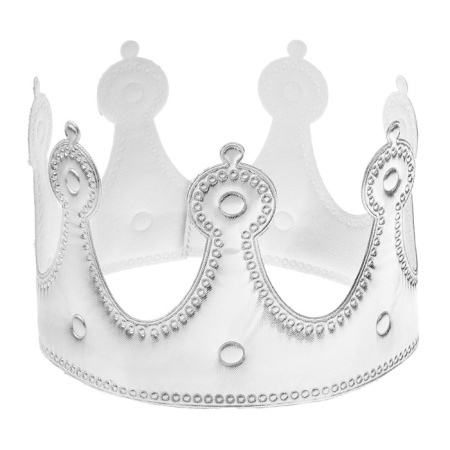 Корона Принцесса, серебряная - интернет-магазин карнавальных костюмов ВМАСКАХ.РФ