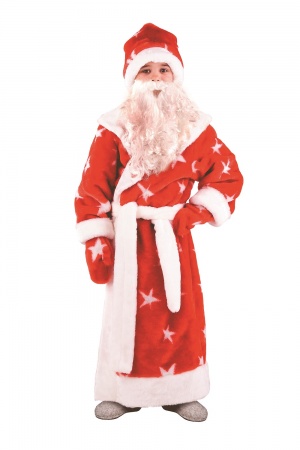 Карнавальный костюм Дед мороз мех - интернет-магазин карнавальных костюмов ВМАСКАХ.РФ