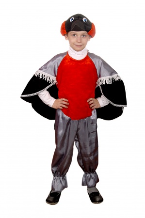 Карнавальный костюм детский Снегирь - интернет-магазин карнавальных костюмов ВМАСКАХ.РФ