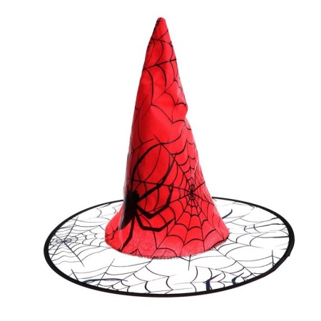 Карнавальная шляпа Паутина, цвет розовый - интернет-магазин карнавальных костюмов ВМАСКАХ.РФ