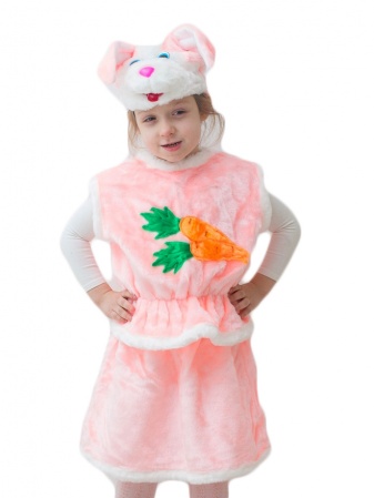 Кролик девочка (малый) - интернет-магазин карнавальных костюмов ВМАСКАХ.РФ