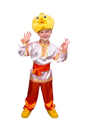 Карнавальный костюм детский Колобок - интернет-магазин карнавальных костюмов ВМАСКАХ.РФ