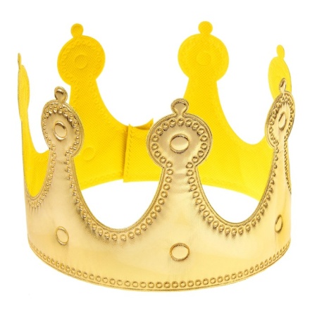 Корона Принцесса золотая - интернет-магазин карнавальных костюмов ВМАСКАХ.РФ