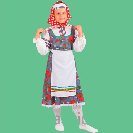 Карнавальный костюм детский Бабка - интернет-магазин карнавальных костюмов ВМАСКАХ.РФ