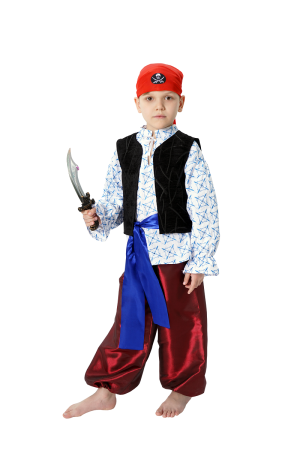 Карнавальный костюм детский Пират Билл - интернет-магазин карнавальных костюмов ВМАСКАХ.РФ
