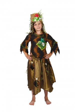 Карнавальный костюм детский Кикиморка - интернет-магазин карнавальных костюмов ВМАСКАХ.РФ