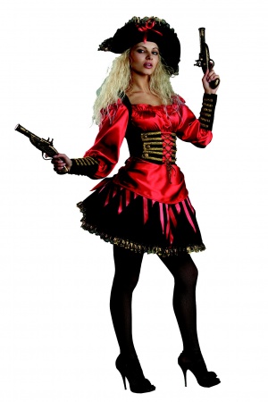 Карнавальный костюм Пиратка взрослый - интернет-магазин карнавальных костюмов ВМАСКАХ.РФ