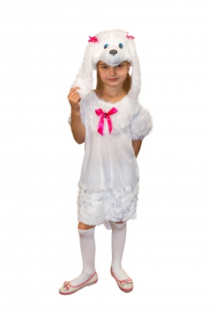 Карнавальный костюм детский Пудель девочка - интернет-магазин карнавальных костюмов ВМАСКАХ.РФ
